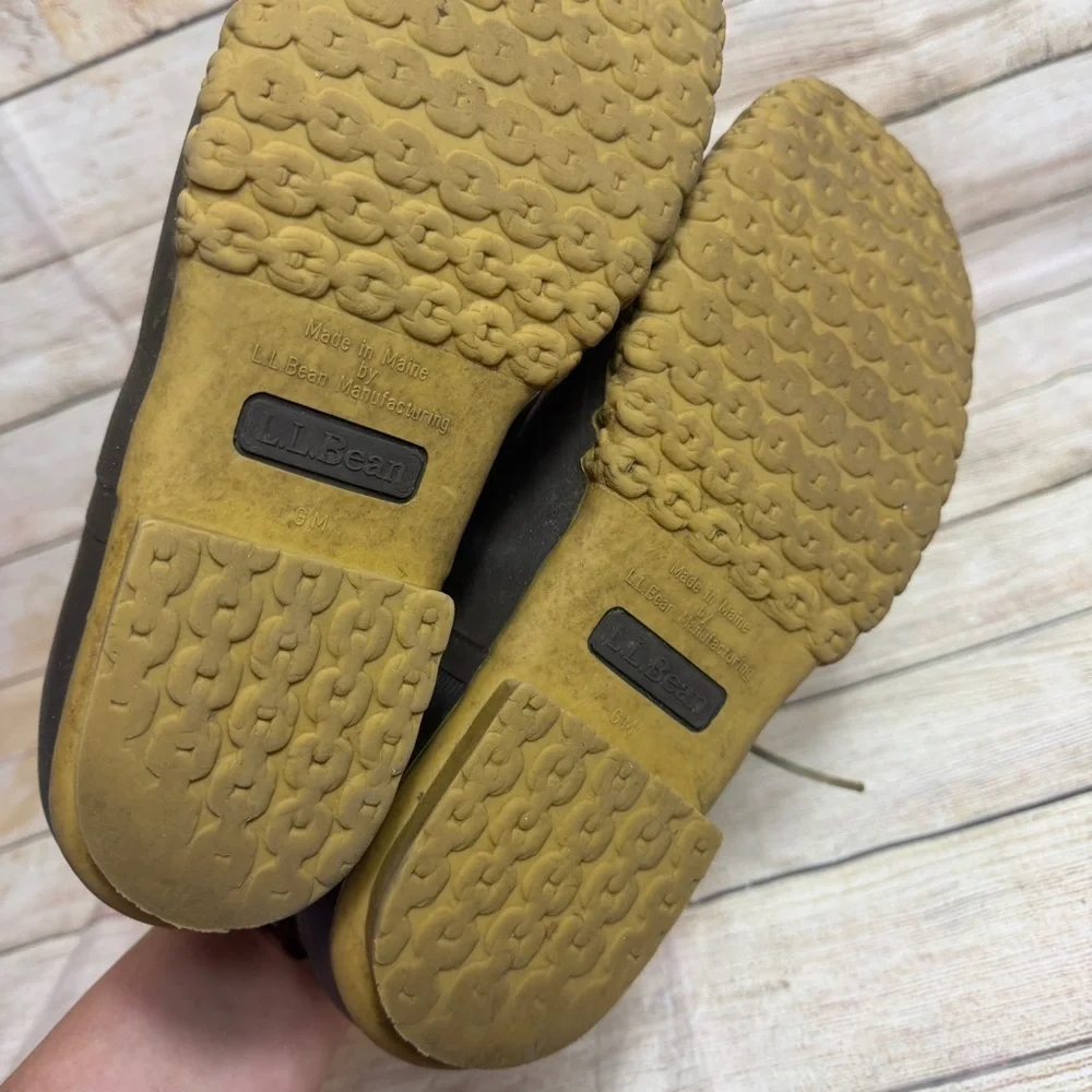 L.L.Bean Rubber Mocs duck boots. 11.5